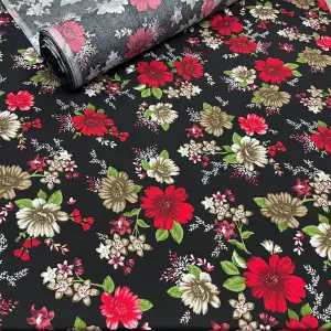 Yeni Sezon Tek En İthal Pamuk Viskon Kumaş (90 cm) (VSK01-275)