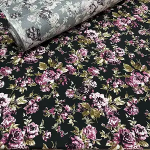 Yeni Sezon Tek En İthal Pamuk Viskon Kumaş (90 cm) (VSK01-307)