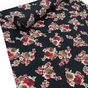 Yeni Sezon Tek En İthal Pamuk Viskon Kumaş (90 cm) (VSK01-333)