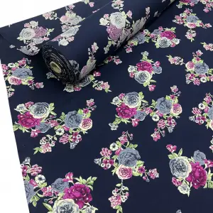 Yeni Sezon Tek En İthal Pamuk Viskon Kumaş (90 cm) (VSK01-335)