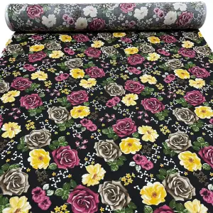 Yeni Sezon Tek En İthal Pamuk Viskon Kumaş (90 cm) (VSK01-364)