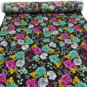 Yeni Sezon Tek En İthal Pamuk Viskon Kumaş (90 cm) (VSK01-366)