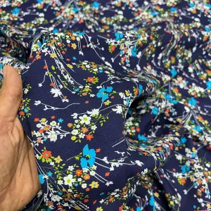 Yeni Sezon Tek En İthal Pamuk Viskon Kumaş (90 cm) (VSK01-384)