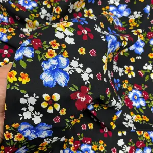 Yeni Sezon Tek En İthal Pamuk Viskon Kumaş (90 cm) (VSK01-387)