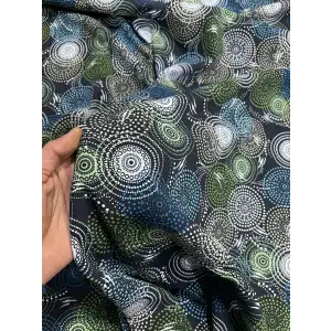 Yeni Sezon Tek En İthal Pamuk Viskon Kumaş (90 cm) (VSK01-84)