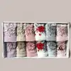 Alika Analı Kızlı Nakışlı 50x90 cm 6 adet Havlu (alika06)