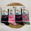 Canaltun Kız Çocuk Penye Soket Çorap 12li Paket (Yaş:11-12) (KC-97-05)