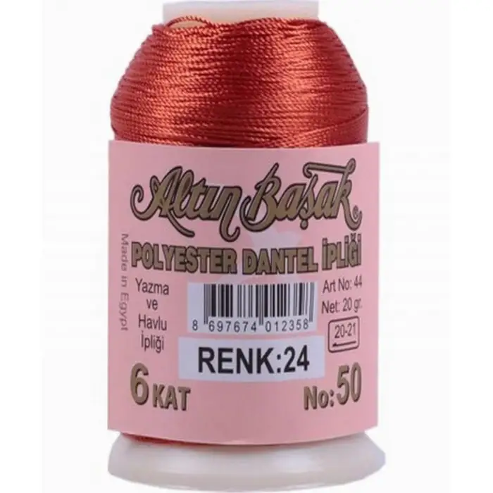 Altınbaşak 20 Gram Oya İpi Renk:24