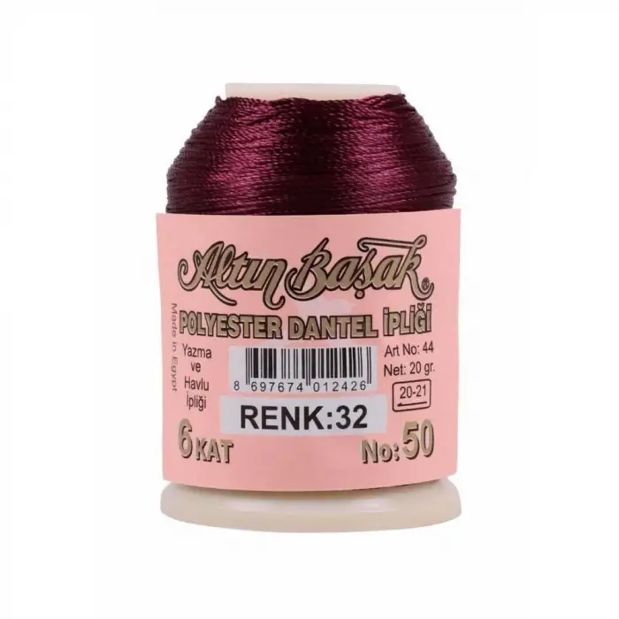 Altınbaşak 20 Gram Oya İpi Renk:32