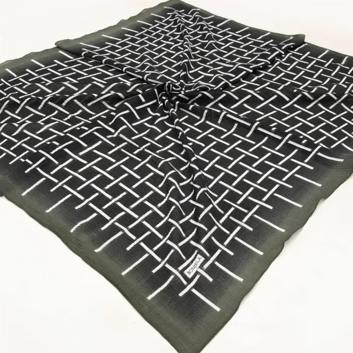 Bonjela Desenli Mio Cazz Eşarp (FE459-06)