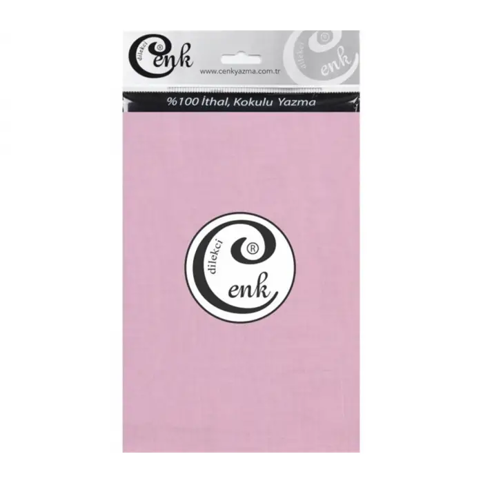Cenk 90 Cm Düz Renk Pastel Gül Yazma (90cm-694)