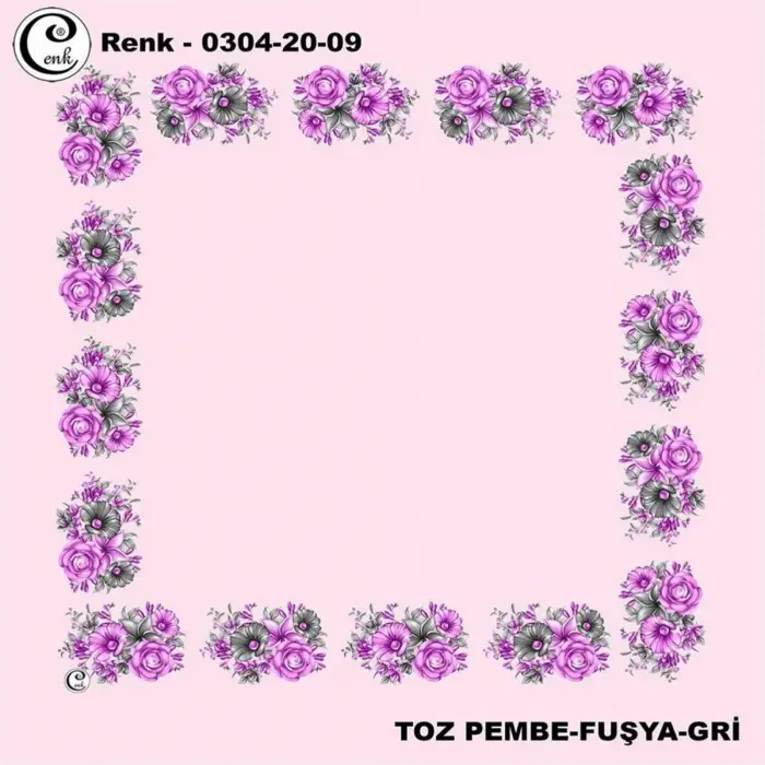 Cenk 90 Cm Ortası Boş Poşet İçi Yazma(Cnk-304-20-09)