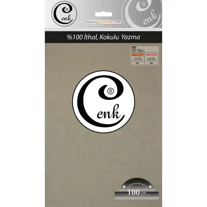 Cenk Düz Renk 100cm  Tülbent  (301-197)