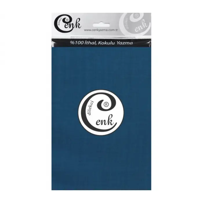 Cenk Yazma 90cm Düz K.Petrol Tekli Poşet Yazma (90cm-585)