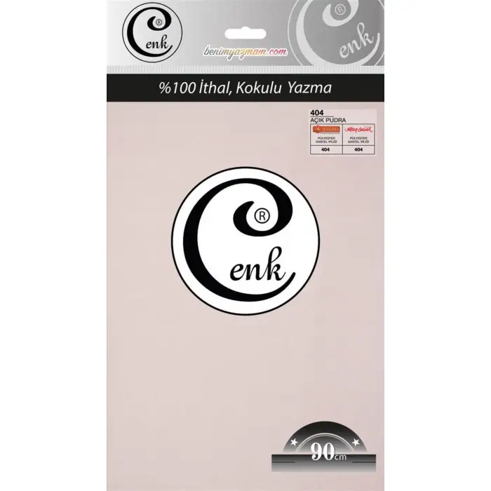 Cenk Yazma 90cm Düz Tekli Poşet Yazma (90cm-404)