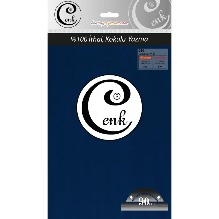 Cenk Yazma 90cm Düz Tekli Poşet Yazma (90cm-530)