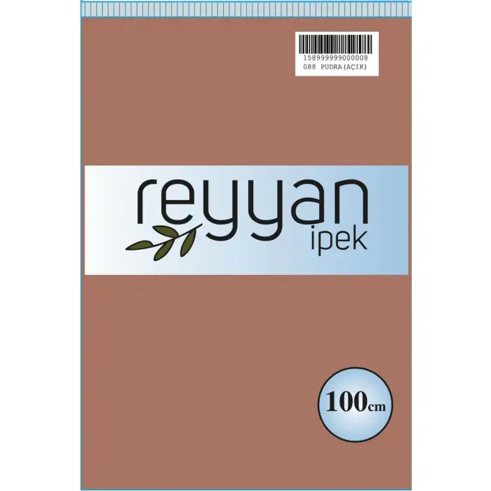 Reyyan İpek 100 Cm Düz Poşetli Yazma-9888