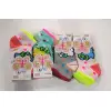 Kız Çocuk Penye Patik Çorap 12li Paket (Yaş:3-4) (KC-99-01)