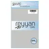 Reyyan İpek 100 Cm Düz Poşetli Yazma Açık Gri-9851
