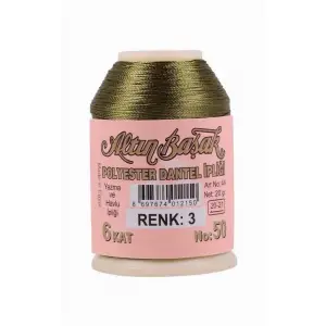 Altınbaşak 20 Gram Oya İpi Renk:003