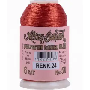 Altınbaşak 20 Gram Oya İpi Renk:24