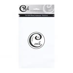 Cenk 90 Cm Düz Renk Beyaz Yazma (90cm-000)