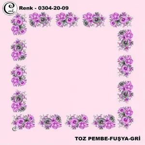 Cenk 90 Cm Ortası Boş Poşet İçi Yazma(Cnk-304-20-09)