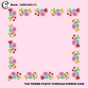 Cenk 90 Cm Ortası Boş Poşet İçi Yazma(Cnk-304-23-11)