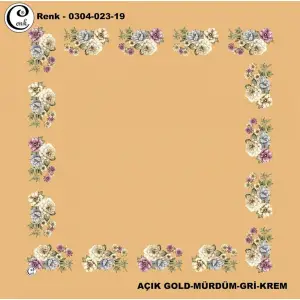 Cenk 90 Cm Ortası Boş Poşet İçi Yazma(Cnk-304-23-19)