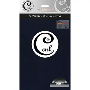 Cenk Düz 100cm Lacivert Yazma (301-455)