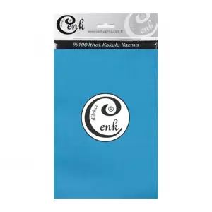 CENK DÜZ 90cm ELEKTRİK MAVİ TEKLİ POŞET YAZMA (90cm-021)