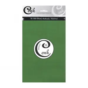 CENK DÜZ 90cm KOYU YEŞİL TEKLİ POŞET YAZMA(302-004)