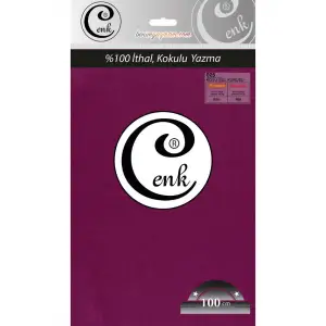 Cenk Düz Renk 100cm Koyu Gül Kurusu Yazma (301-025)