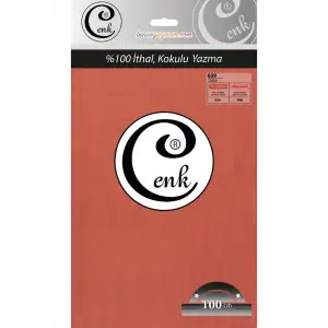 Cenk Düz Renk 100cm Taba Yazma (301-639)