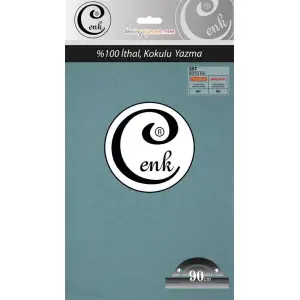 Cenk Yazma 90cm Düz Tekli Poşet Yazma (90cm-357)