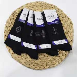 Melanj Erkek Penye Soket Çorap 12li Paket (MC-98-10)