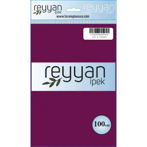 Reyyan İpek 100 Cm Düz Poşetli Yazma-9827