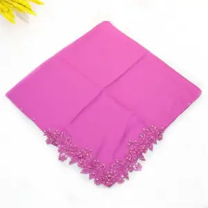 Sarmaşık Dantelli İncili Tülbent (Srm-90-04)