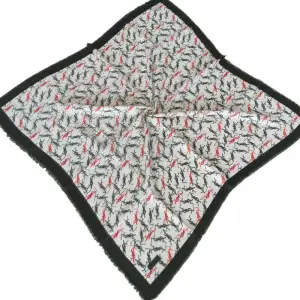 Sinem Sökme Flamlı Keten eşarp (FE384-08))