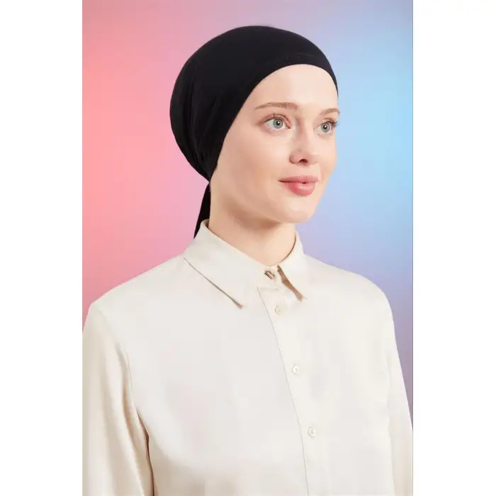 Levander Penye İpli Siyah Bone (PY9902)