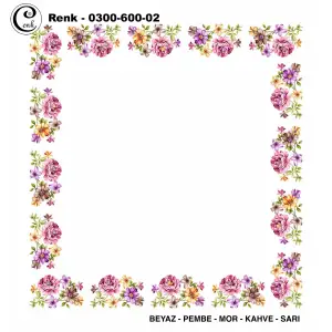 Cenk 100cm Ortası Boş Oyalık Yazma (Cnk-600-02)