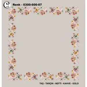 Cenk 100cm Ortası Boş Oyalık Yazma (Cnk-600-07)