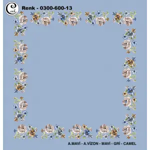 Cenk 100cm Ortası Boş Oyalık Yazma (Cnk-600-13)