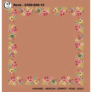 Cenk 100cm Ortası Boş Oyalık Yazma (Cnk-600-15)