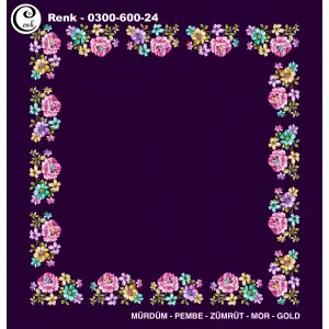 Cenk 100cm Ortası Boş Oyalık Yazma (Cnk-600-24)