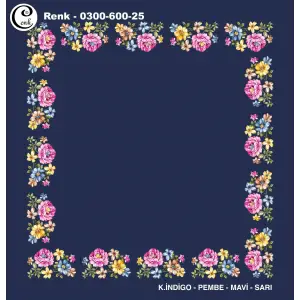 Cenk 100cm Ortası Boş Oyalık Yazma (Cnk-600-25)