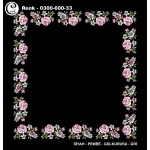 Cenk 100cm Ortası Boş Oyalık Yazma (Cnk-600-33)