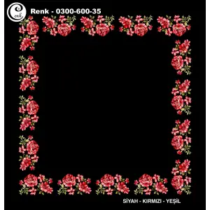 Cenk 100cm Ortası Boş Oyalık Yazma (Cnk-600-35)