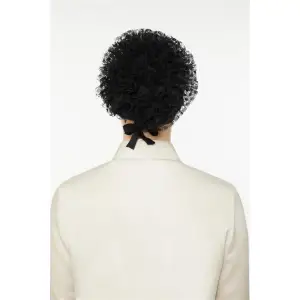 Levander Dantel Fırfırlı Bone Siyah (FF9912)