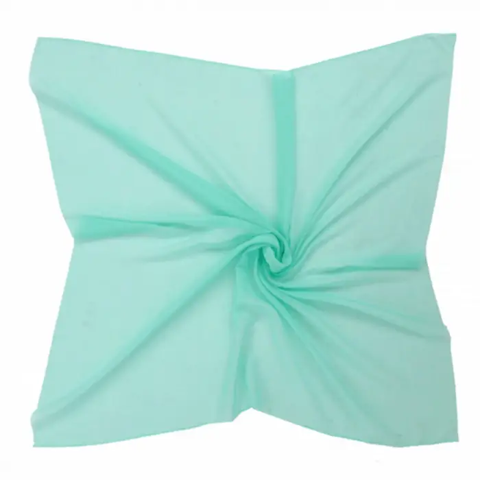 Payidar İpek 100 Cm Mint Düz Poşetli Yazma (PYR-601-317)